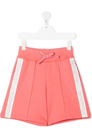 Emporio Armani Logo-tape track shorts