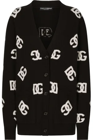 Dolce & Gabbana DG monogram virgin wool cardigan