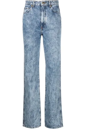 Khaite The Danielle acid-wash jeans