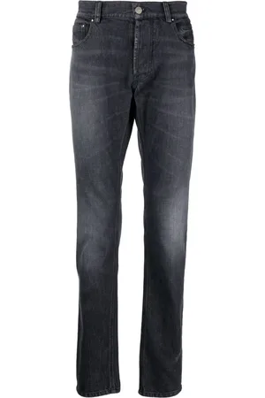Roberto Cavalli Straight-leg cotton jeans