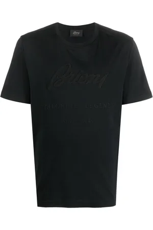 BRIONI Logo-appliqué cotton T-shirt