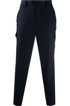 Brunello Cucinelli Cropped straight leg trousers