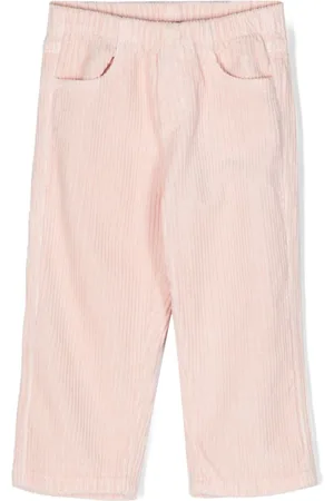 Il gufo Elasticated-waist corduroy trousers