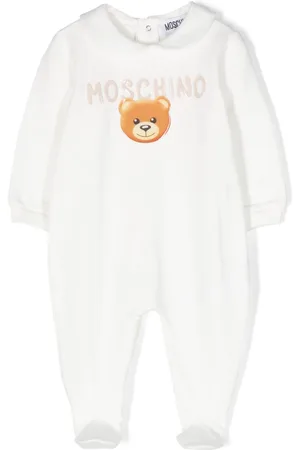 Moschino Teddy logo-embossed stretch-cotton pyjamas