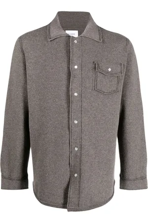 Barrie Flap-pocket cashmere overshirt