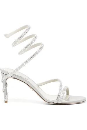 RENE CAOVILLA Margot 80mm crystal-embellished sandals