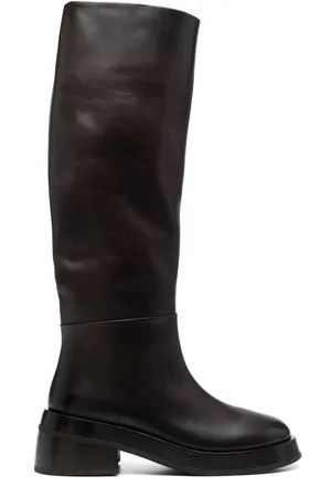 MARSÈLL Chamois 60mm leather boots
