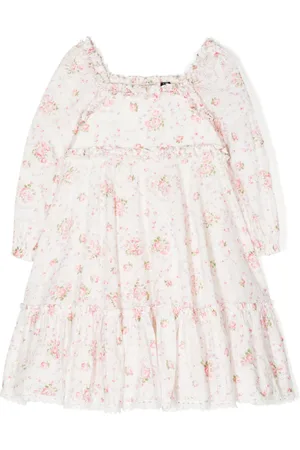 Needle & Thread Floral-print tiered dress