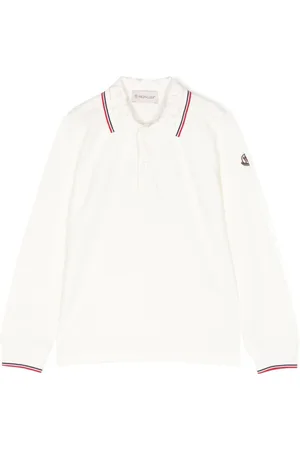 Moncler Logo-patch cotton polo shirt