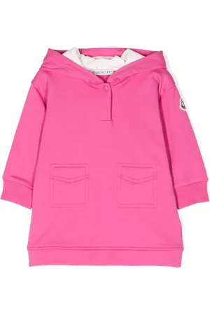 Moncler Logo-patch hooded dress