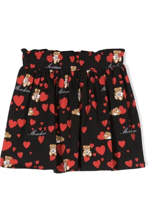Moschino Motif-print skirt