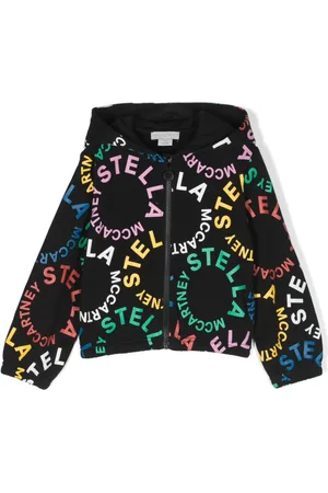 Stella McCartney Logo-print cotton hooded jacket