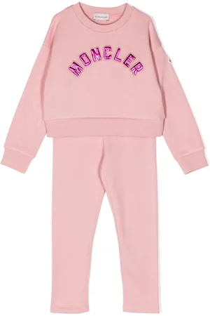 Moncler Logo-patch cotton tracksuit