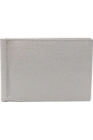 Thom Browne Money clip leather wallet