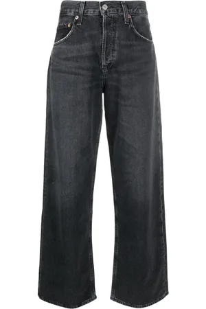 AGOLDE High-rise wide-leg jeans