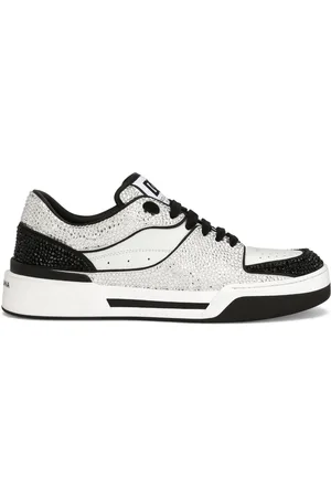 Dolce & Gabbana New Roma rhinestone-embellished sneakers