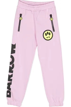 BARROW Logo-print cotton track pants