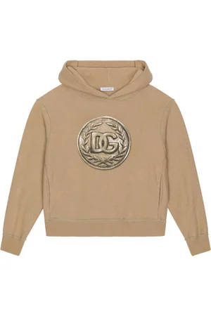 Dolce & Gabbana Coin-print cotton hoodie