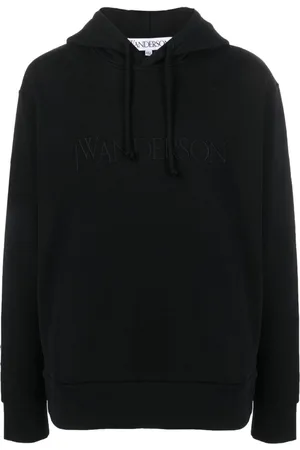 J.W.Anderson Logo-embroidered cotton hoodie