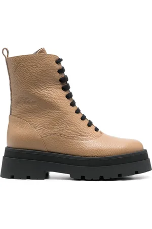 Fabiana Filippi Round-toe leather ankle boots