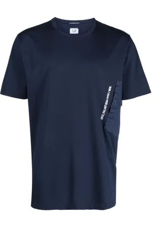 C.P. Company Slogan-print cotton T-shirt