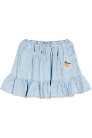ZIMMERMANN Halcyon denim miniskirt