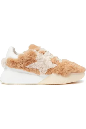 Stella McCartney Loop fleece-texture sneakers