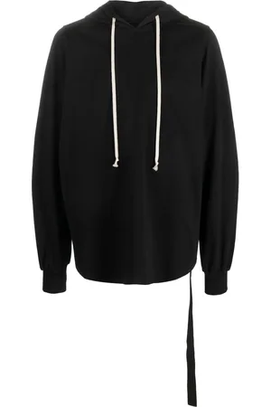 Rick Owens Jumbo cut-out cotton hoodie