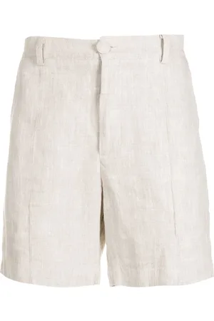 HANDRED Linen tailored shorts