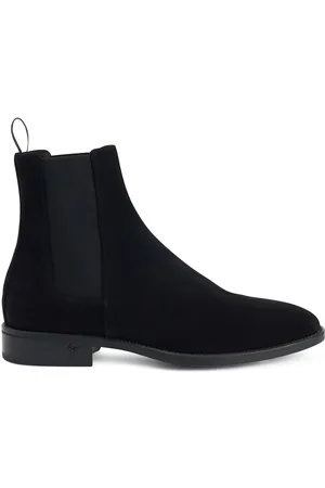 Giuseppe Zanotti Ryim elasticated-panel velvet boots