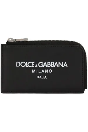 Dolce & Gabbana Logo-print zip-around wallet