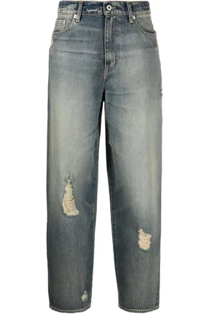 Kenzo Mid-rise tapered jeans