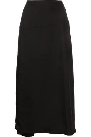 Jil Sander Off-centre zip-fastening midi skirt