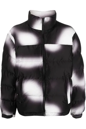 Heron Preston Blurred puffer jacket