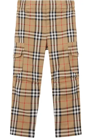 Burberry Vintage-check straight-leg trousers