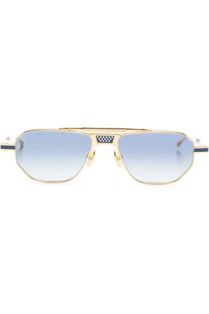 T Henri Eyewear Square-frame tinted sunglasses
