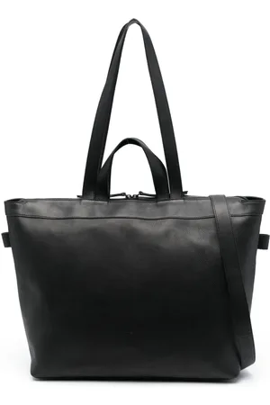 MARSÈLL Logo-debossed leather tote bag