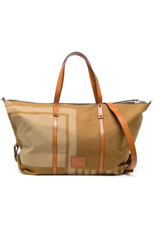 Paul Smith Logo-patch canvas holdall bag
