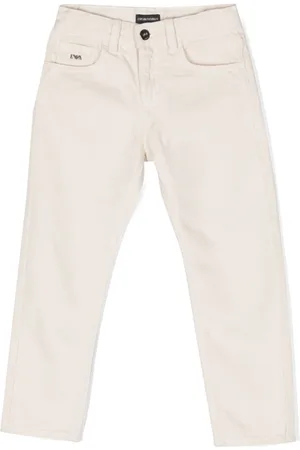 Emporio Armani J75 logo-embellished jeans