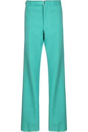 Lanvin Belted straight-leg trousers