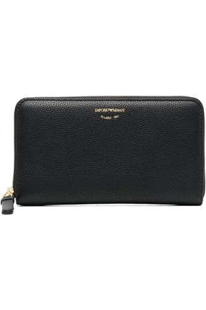 Emporio Armani MyEA Deer-print zipped wallet