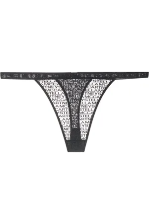 Stella McCartney Logo-print string thong