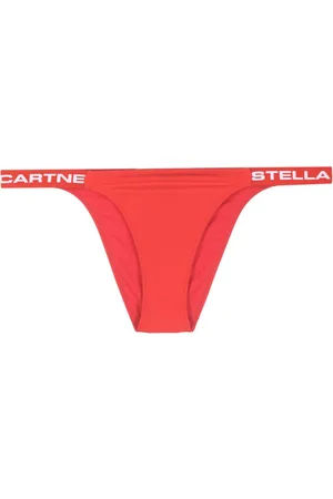 Stella McCartney Logo-print bikini bottoms