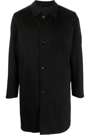 Kired Single-breasted cashmere coat