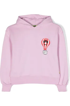 BARROW Logo-print cotton hoodie