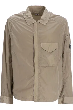 C.P. Company Lens-detail zip-up shirt jacket