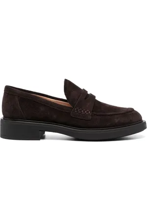 Gianvito Rossi Harris suede loafers