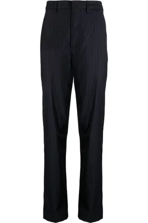 Dunhill Pinstripe tapered-leg trousers