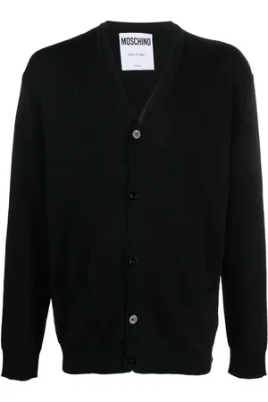 Moschino Button-up virgin wool cardigan