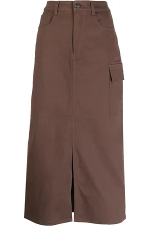 B+AB High-waisted midi skirt